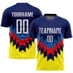 Maillot de football personnalisé à sublimation, uniforme blanc et or Maillot de football personnalisé à sublimation, uniforme blanc et or