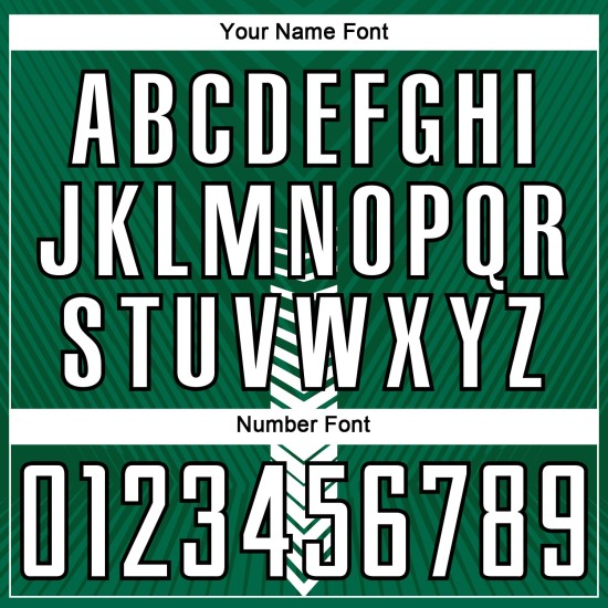 Maillot vert Kelly Shapes, uniforme de football personnalisé à sublimation avec flèche blanche et noire Maillot vert Kelly Shapes, uniforme de football personnalisé à sublimation avec flèche blanche et noire