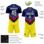 Maillot de football personnalisé à sublimation, uniforme blanc et or Maillot de football personnalisé à sublimation, uniforme blanc et or